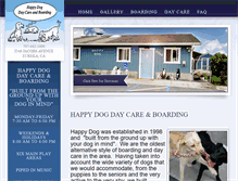 Tablet Screenshot of eurekahappydog.com